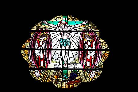 Par - The Good Shepherd - Detail of Stained Glass